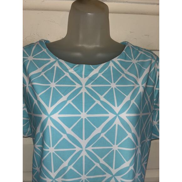 Jude Connally Short Sleeve Pullover Shift Dress Size XL - Picture 2 of 9